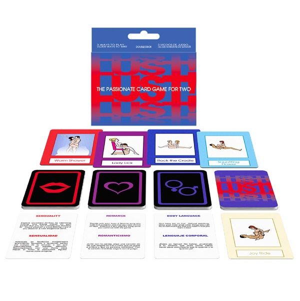 Kheper Games Lust – Juego de cartas para parejas ES/EN