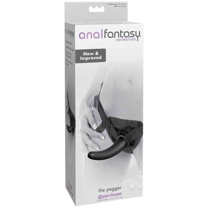 THE PEGGER ARNÉS CON CONSOLADOR CURVADO PARA ESTIMULACIÓN ANAL