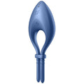 SATISFYER - BULLSEYE ANILLO VIBRADOR APP AZUL