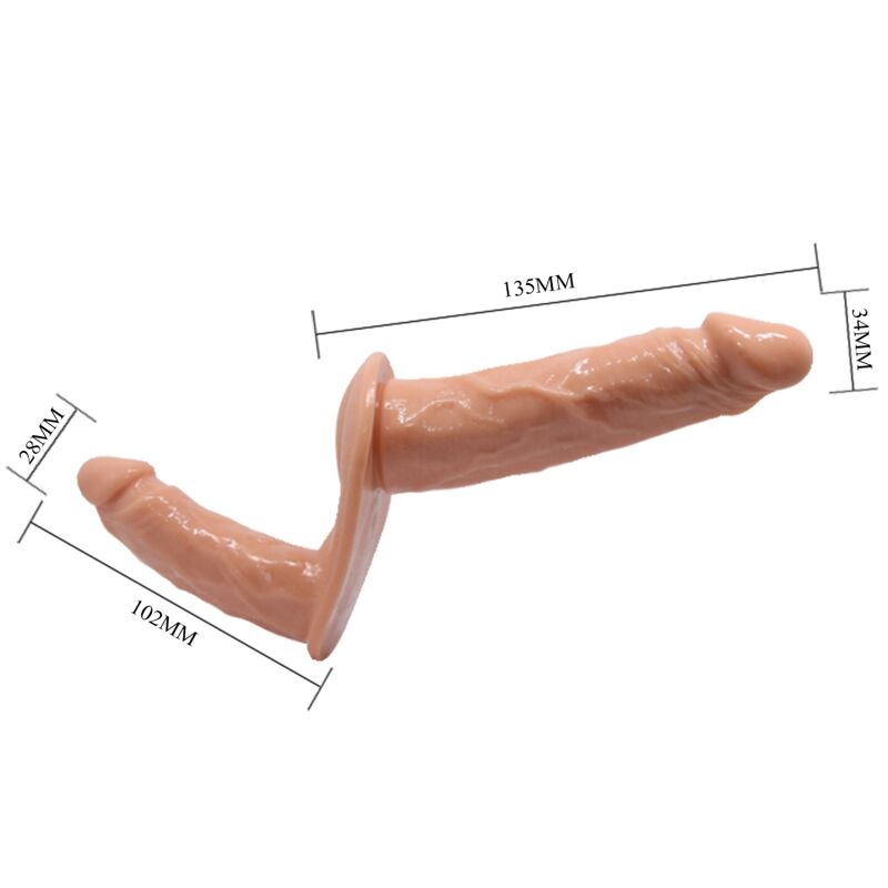 Baile – Ultra Passionate Harness Dildos Dobles con Arnés