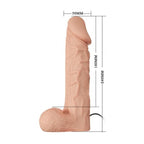 Baile – Ultra Passionate Harness 24 cm Natural