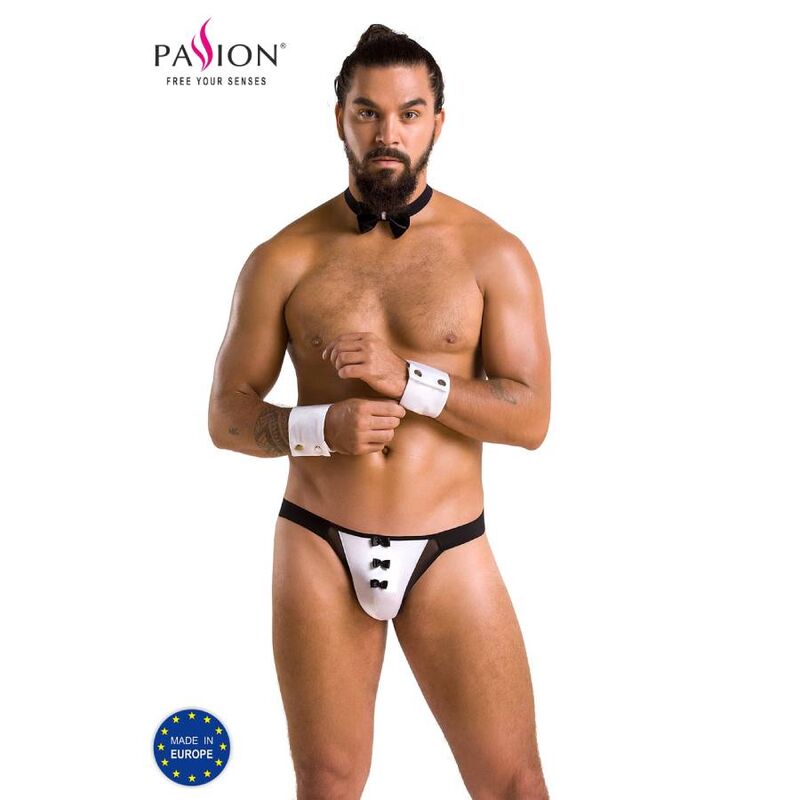 PASSION - 036 SLIP ALFROJO NEGRO