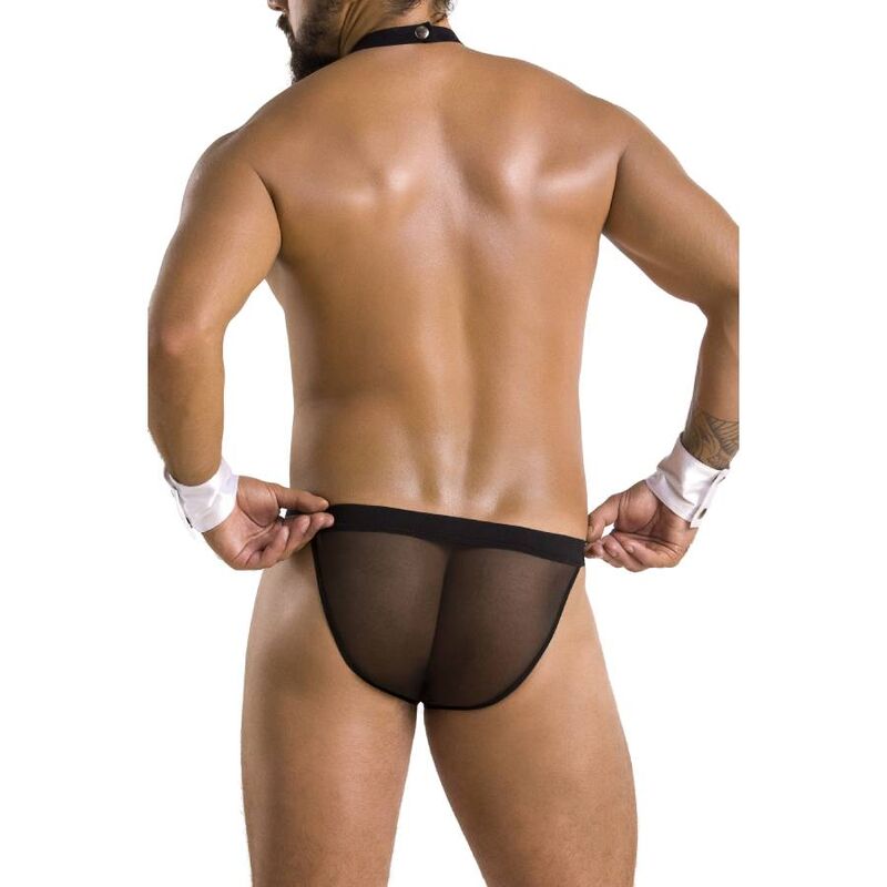 PASSION - 036 SLIP ALFROJO NEGRO