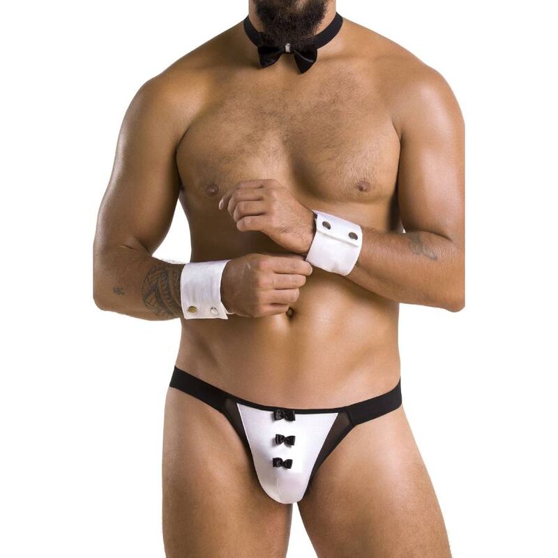 PASSION - 036 SLIP ALFROJO NEGRO