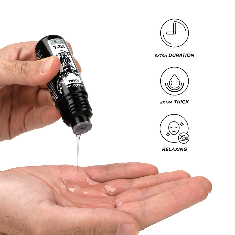 BLACK HOLE - BASE SILICONA CONCENTRADA DILATACIÓN ANAL 30 ML