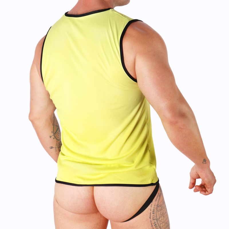 MACHO - CAMISETA AMARILLO