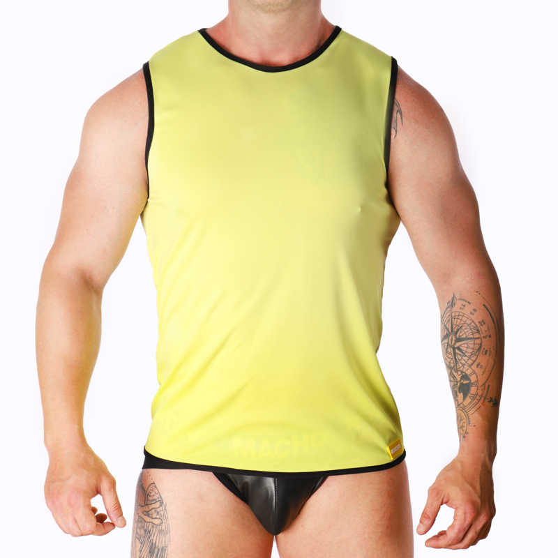 MACHO - CAMISETA AMARILLO