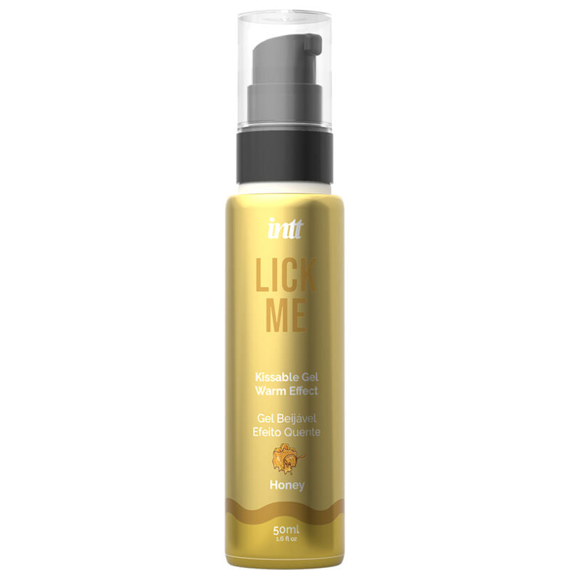INTT - LICK ME GEL COMESTIBLE SABOR MIEL EFECTO CALOR