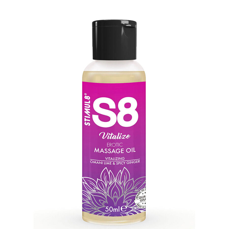 STIMUL8 - S8 CAJA DE ACEITE DE MASAJE 3 X 50 ML
