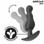 ADDICTED TOYS - SET DE 3 PLUG ANAL SILICONA MODELO 1