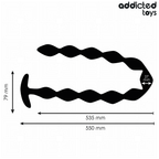 ADDICTED TOYS - ROSARIO ANAL 27 CM EXTRA LARGO SILICONA