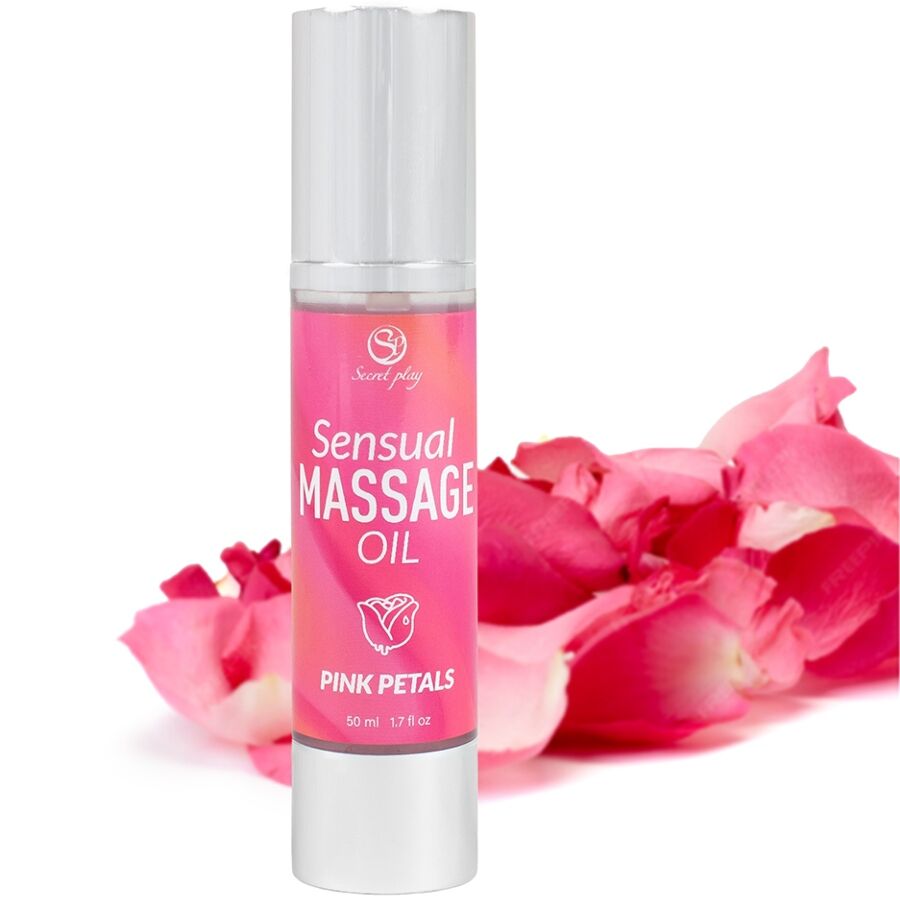 SECRETPLAY - ACEITE DE MASAJE PÉTALOS DE ROSA