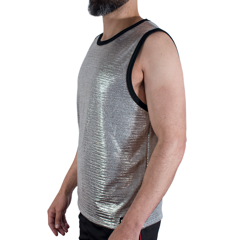 MACHO - CAMISETA BRILLO TEXTURA
