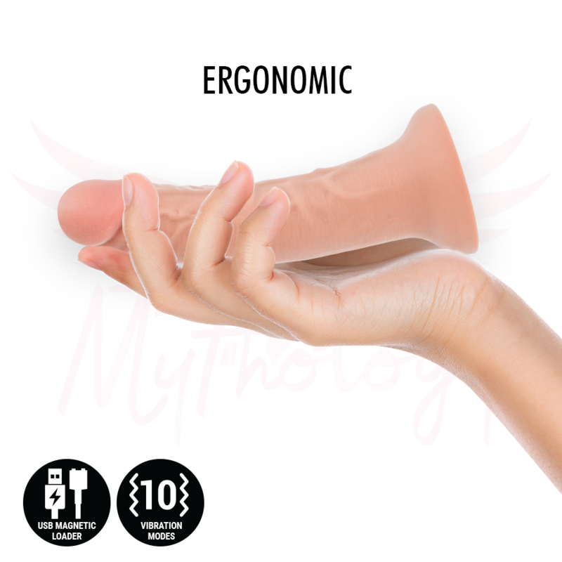 MYTHOLOGY - ASHER ORIGINAL DILDO S - VIBRADOR COMPATIBLE CON WATCHME WIRELESS TECHNOLOGY