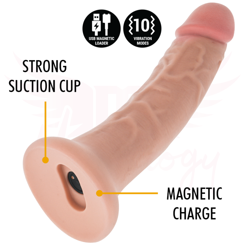 MYTHOLOGY - ASHER ORIGINAL DILDO S - VIBRADOR COMPATIBLE CON WATCHME WIRELESS TECHNOLOGY