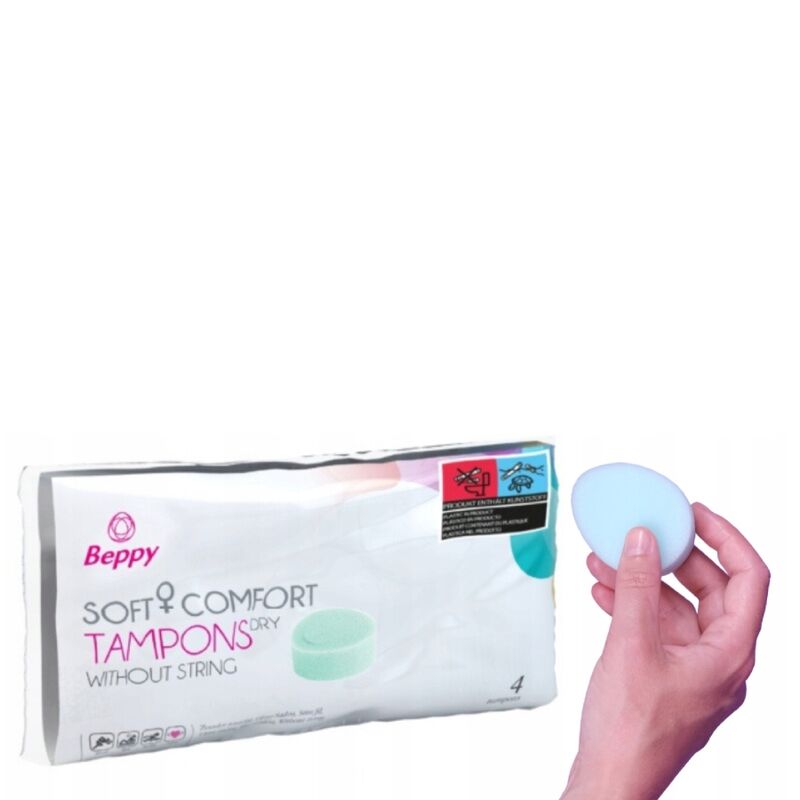 BEPPY - TAMPONES CLASICOS 4 UDS
