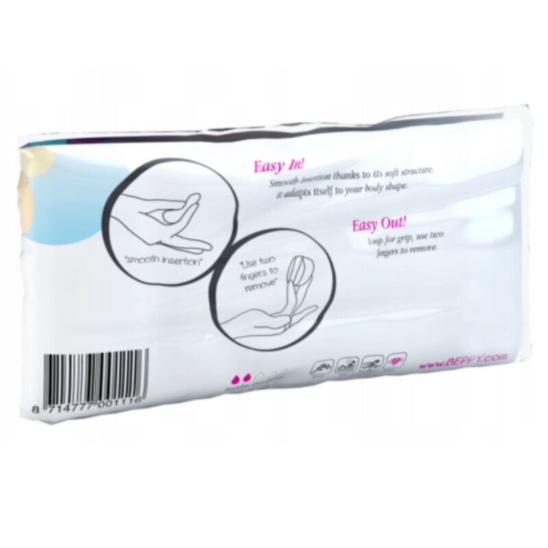BEPPY - TAMPONES CLASICOS 4 UDS
