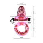 Baile – Sweet ABS 10 Ritmos Ring Anillo Pene Vibrador Rosa