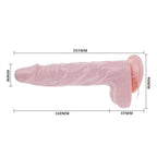 Baile – Super Rota Dong Dildo Realístico 20.5 cm