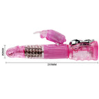 Baile – Vibrador con Rotación y Rabbit Multivelocidad y Multirotacion