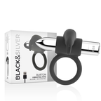 Black&Silver – Burton Anillo Recargable 10 Modos Vibración