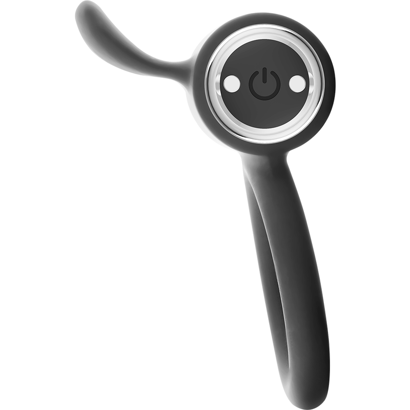 Black&Silver – Cameron Anillo Recargable Silver