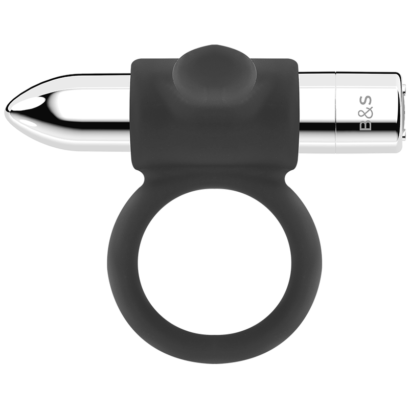 Black&Silver – Cameron Anillo Recargable Silver