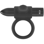 Black&Silver – Cameron Anillo Recargable Negro